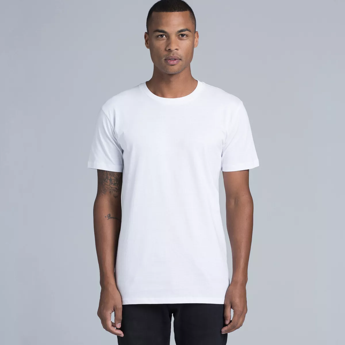 AS COLOUR 5001 STAPLE WHITE / BLACK | eBay