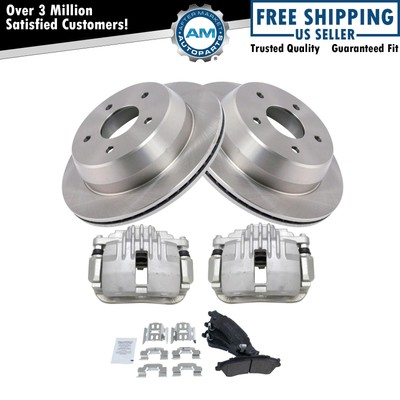 Rear Brake Pad & Rotor Kit Fits 98-05 Chevrolet Blazer 98-01 GMC Jimmy