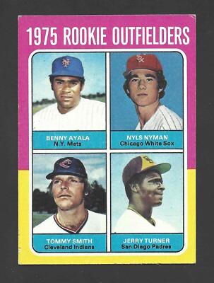 1975 Topps #619 BENNY AYALA & OTHERS '75 ROOKIE OUTFIELDERS Raw