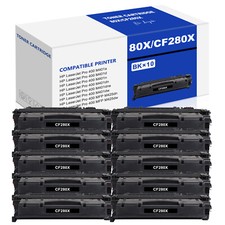CF280X 80X Toner Cartridge for HP LaserJet Pro 400 M401n M401d M401dn M425dw lot