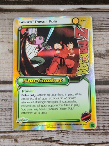 2003 Score Limited Dragon Ball Z DBZ CCG TCG Goku's Power Pole #CA17 - LP - Picture 3 of 8