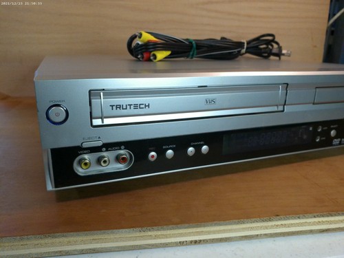 Grabadora de DVD-RW Trutech / Reproductor de VHS VCR S-810 - Imagen 3 de 6