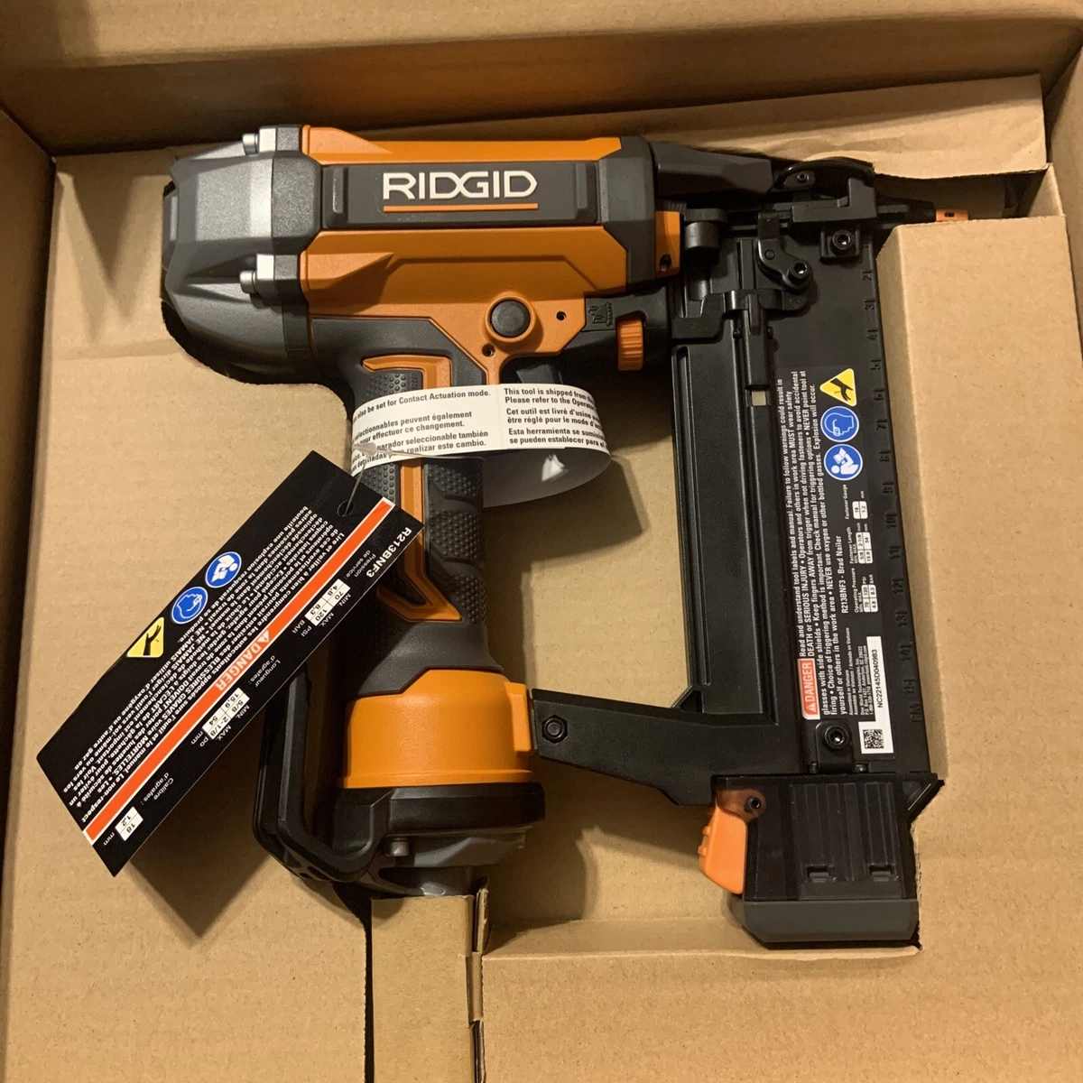 Ridgid Pneumatic Brad Nailer!, 46 OFF