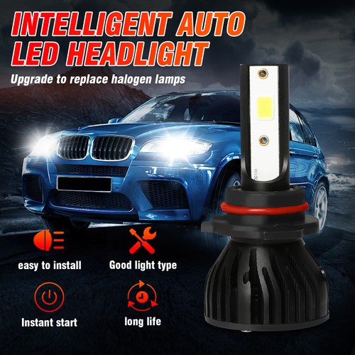 For Kenworth T660 Truck 2007-2020 LED Headlights High Low Bulbs Kit Xenon White - Picture 3 of 11