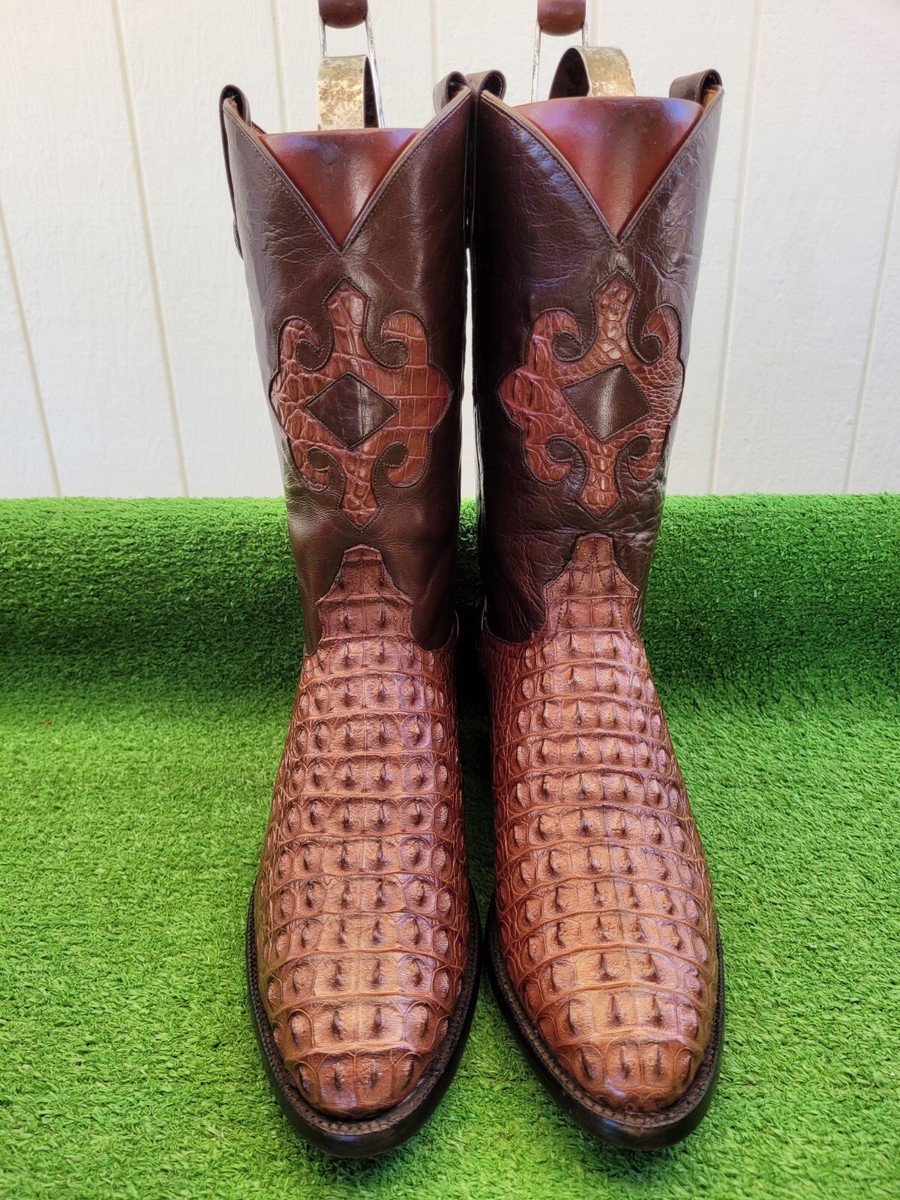 12 EE ⭐ VINTAGE ⭐ NILE ⭐ CROCODILE ⭐ HORNBACK ⭐ CUSTOM