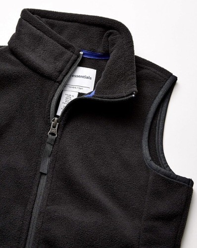 Boys' Polar Fleece Body Warmer, Gilet, Amazon Essentials Black , 4-5 Years #347 - Picture 2 of 5