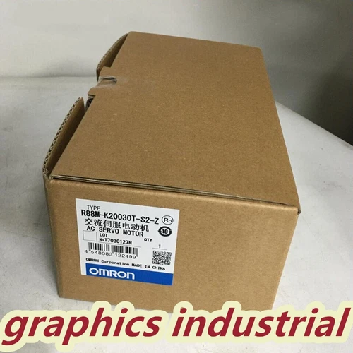 New 1PC  Genuine OMRON MRON SERVO MOTOR R88M-K20030T-S2-Z In Box