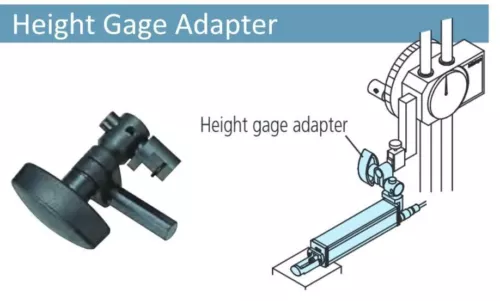 12AAA222 Mitutoyo SJ-210 and SJ-310 Height Gage Adapter