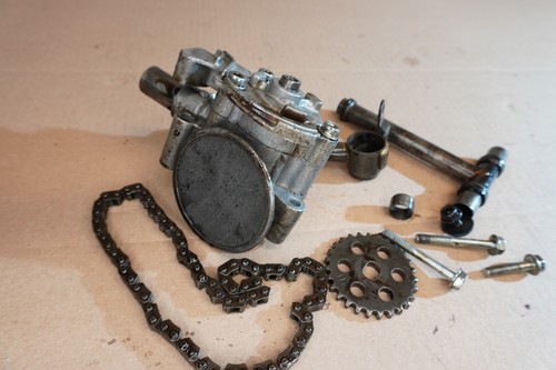 Honda NT400 NT BROS 400 NC25 Ölpumpe Fördermotor Motor - Bild 13 von 13