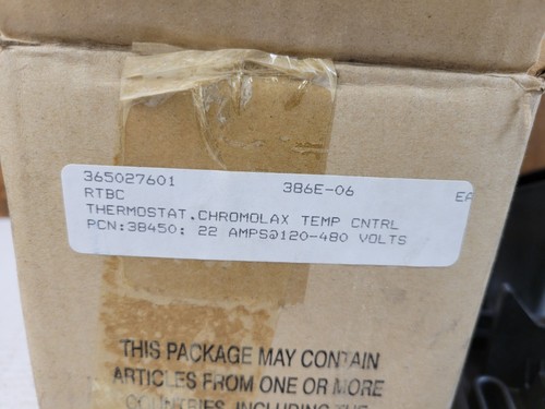 NOS Chromalox Electronic Thermostat w/ Enclosure #E55S-14969 - Mercury Free X105 - Picture 2 of 11