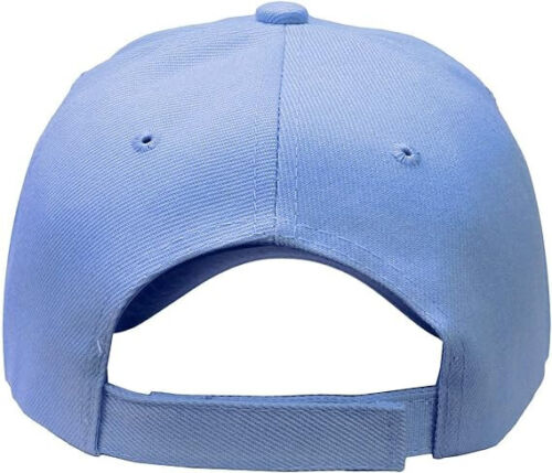 1PCS Sky Blue Unisex Baseball Cap Adjustable One Size Hats For Men and Women - Picture 5 of 6