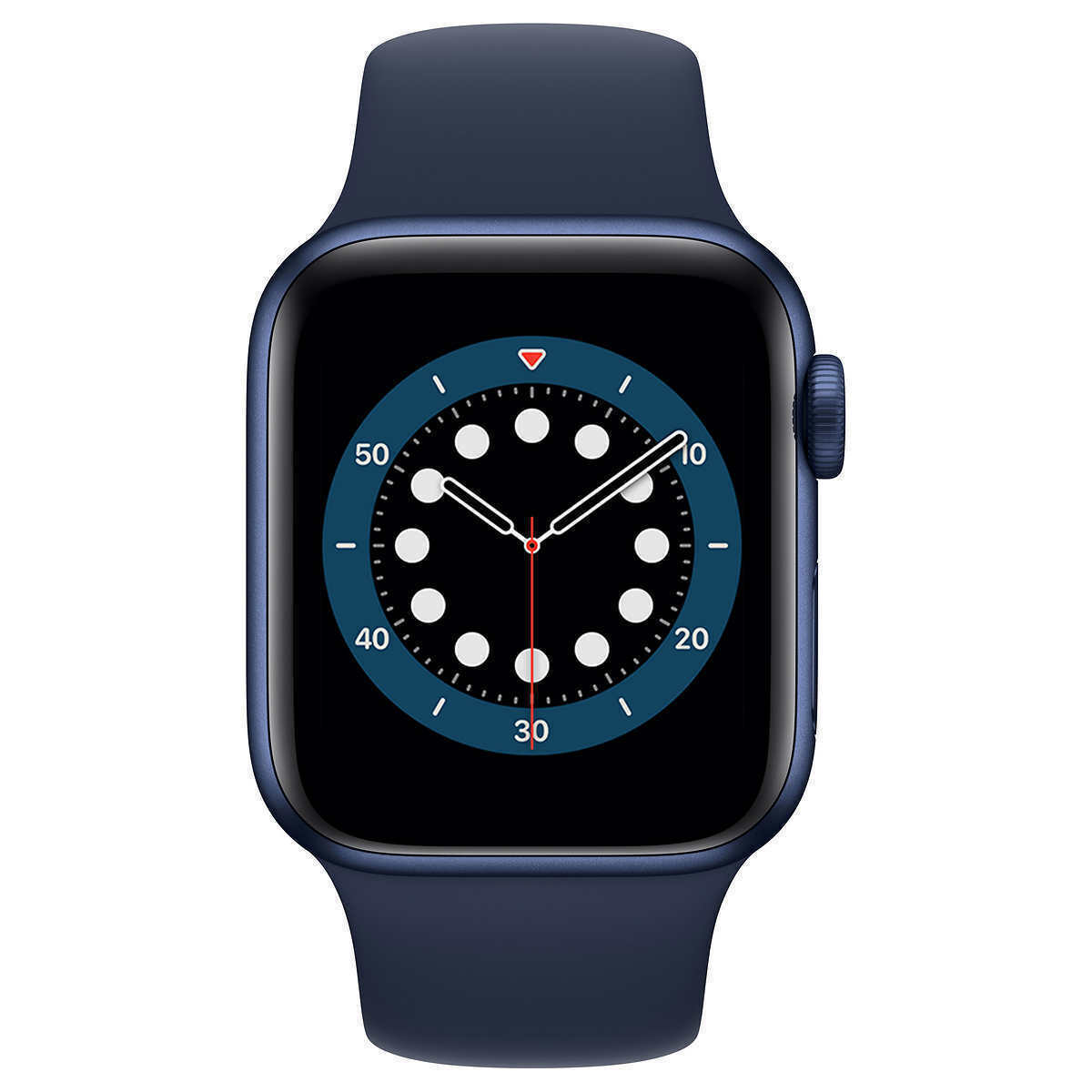 Apple Watch Serie 6 GPS 44 mm M00J3LL/A Blue Aluminum Case w Apple Watch Serie 6 GPS 44 mm M00J3LL/A Blue Aluminum Case w