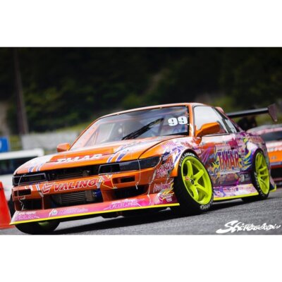 TAKA Nissan Silvia S13 ラジコン RC Car Livery 2022 Naoki Nakamura D1 V8 Silvia S13 TAKA