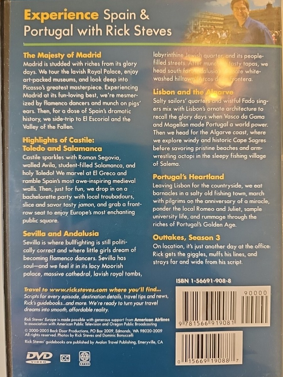 その他 Rick Steves: Spain &amp; Portugal [DVD] Amazon.com: Rick Steves' Spain and Portugal DVD 2000-2007