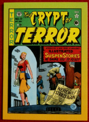 TALES FROM THE CRYPT - Karte #061 - CRYPT OF TERROR COVER APRIL 1950 JOHNNY CRAIG