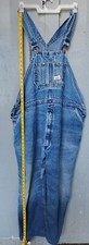 Vintage Round House Bib Overalls Men's 54x32 Blue Made In USA