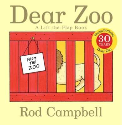 Dear Zoo: A Lift-The-Flap Book by Rod Campbell: Used