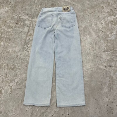 Levi's baggy silver tab ブルー デニム Levi's リーバイス シルバータブ デニムパンツ ミディアム