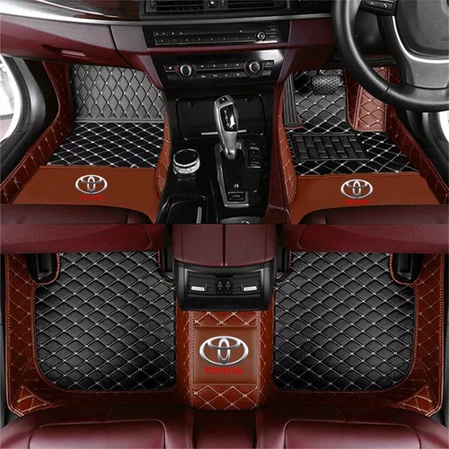 Fit for Toyota All Series Waterproof Luxury Car Foot Mats 3D PU Right-hand Drive - Picture 53 of 59