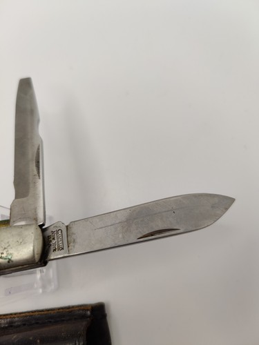 Camillus New York USA Vintage 2 Blade Pocket Lineman Electricians Knife #27 - Picture 6 of 12