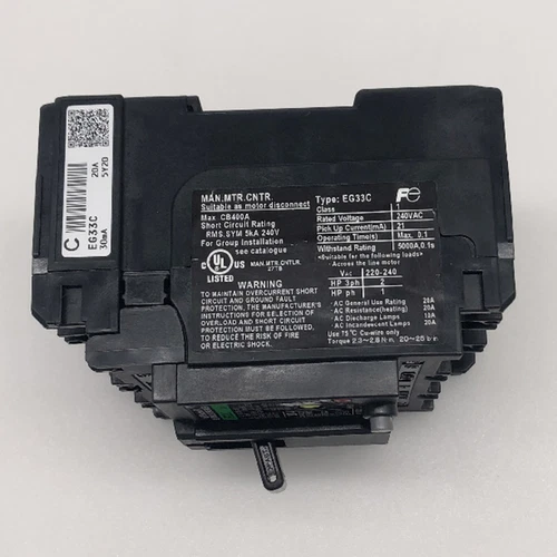 Interruttore Fuji EG33C 20A 3P 1PZ nuovo spedizione celere - Foto 4 di 4