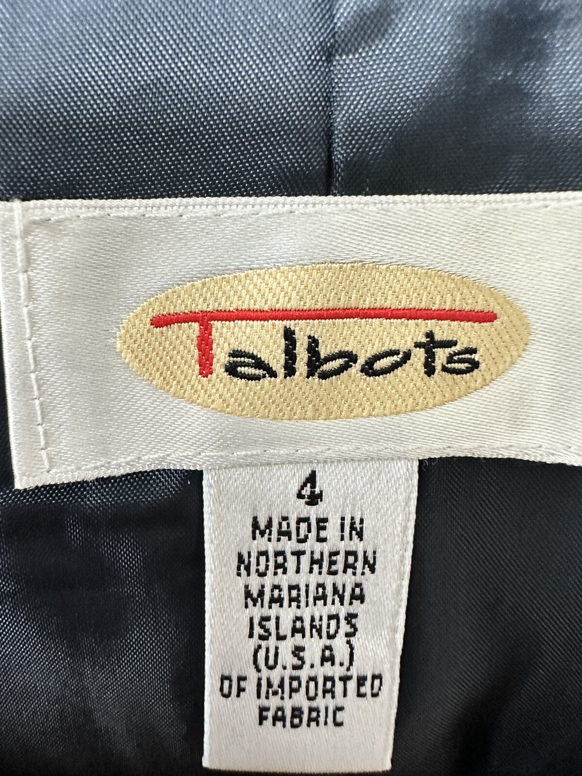 Talbots Gray Wool Blend 2 Button Long Sleeve Full… - image 3