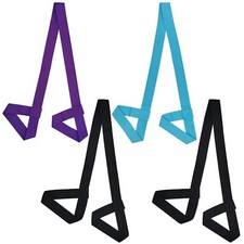 4 Pcs Yoga Mat Strap,Adjustable Yoga Mat Multi-Purpose Straps Carrier Strap Y...