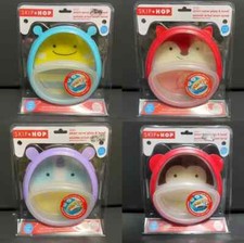 Skip Hop - Non-Slip Plate  Bowl Training Set - Bee, Fox, Unicorn, Monkey