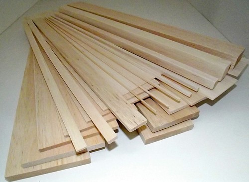 1.6mm x 450mm (18") BALSA WOOD- SHEETS 5/10/20 Pack CLEARANCE SALE