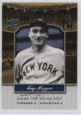 2008 Upper Deck Yankee Stadium Legacy Tony Lazzeri #YSL318 HOF n1u