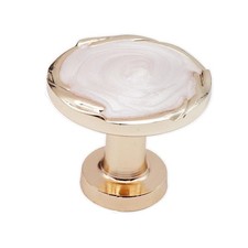 ECREW 10 Pieces Cabinet Round Knob Drawer Kitchen Pulls Cupboard Door Handle ...