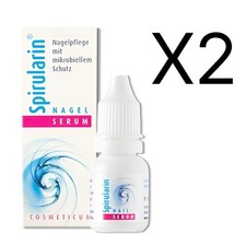 2er Pack Spirularin Nagelserum 10ml besch&auml;digte N&auml;gel reparieren aktive...