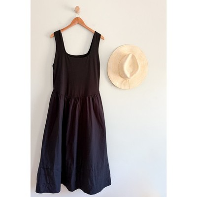 j crew drop waist mixy dress J.CREW | NWT Tall drop-waist mixy dress in Black | Sz TXL