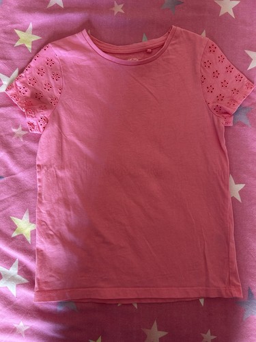 Girls X 3 Short Sleeved T Shirts Age 5-6 Years - Picture 3 of 3