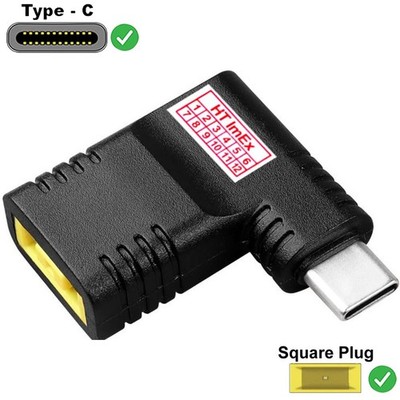 Winkel USB C DC Stromladegerät Adapter für Lenovo Yoga 11e 2. 3. 5. Gen N20 N20P