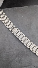 Omega Stainless Steel Watch Bracelet 18mm 1563/850 Endlinks 450 Vintage Parts