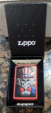 Zippo Uncle Sam Skull Design Collectible Lighter Skulls & Gothic Theme