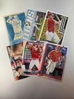 Mike Trout - 6 Card Insert, Base & Parallel Lot 2023-25 Topps, Bowman & Stadium