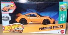 Hot Wheels Porsche 911 GT3 Pull Back Speeders 1/43 Diecast Set Lot New In Box