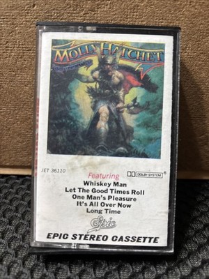 Molly Hatchet-  Flirtin  with Disaster Cassette Tape 1979 Epic Records