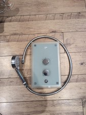 Mira Azora Electric Shower 9.8kW Thermostatic Frosted Glass