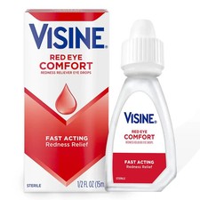 Visine - Red Eye Comfort Fast Acting Eye Drops 15ml - FREE & FAST POST