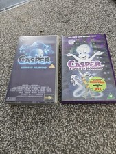 Casper - Seeing is Believing & A Spirited Beginning. 2 x Video Tapes.