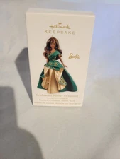 NIB Hallmark Keepsake 2011 Celebration Barbie Holiday Ornament