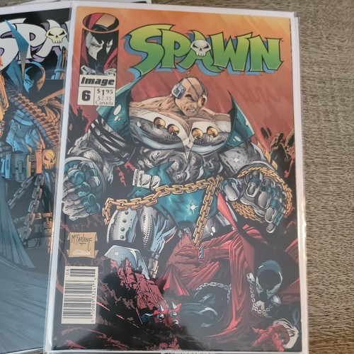 Spawn Todd McFarlane 1992 - issues 4,6,7,8,10 lot some newstand Image Comics - Picture 3 of 6