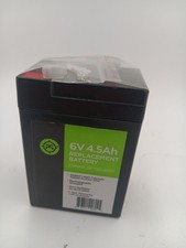 V 4.5Ah Replacement Battery For Sealed Lead Acid 6 Volt 4.5 Amp Rechargeable