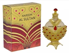 Hareem Al Sultan Gold Unisex Perfume Oil – 1.18 oz, Long‑Lasting Arabian Fragran