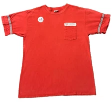 Northwest Airlines Vintage T Shirt USA Made Cintas IAM Union Patch Men’s Large