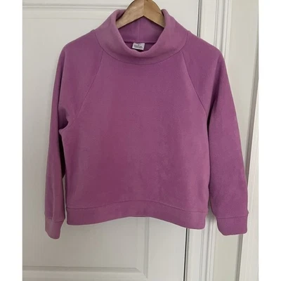 Gap Kids fleece turtleneck sweater girl's Sz. XL (12) pink NWT - Image 1 of 4