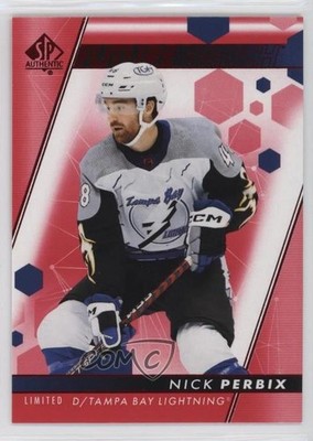 2022-23 SP Authentic Future Watch Limited Red Nick Perbix #156 Rookie RC 14bn